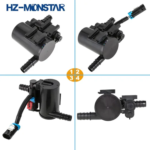 Vista 6 de Evap - Conjunto de válvula electromagnética de ventilación compatible con Chevy Compatible with 2004-2010 Chevy Silverado GMC Sierra Chevy