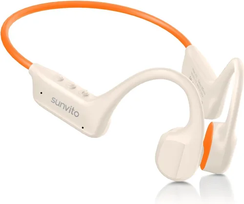 Vista 8 de Auriculares de conducción ósea Bluetooth 6.1 Oreja abierta IPX7 Negro