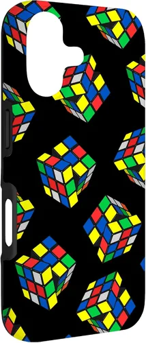 Vista 3 de Funny Impossible Rubik Rubix Rubics Cube Retro Gaming Toy Case for iPhone 17