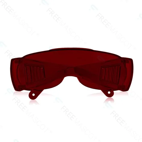 Vista 2 de FreeMascot OD 4+ 190nm-540nm Gafas de seguridad láser de longitud de onda para luz láser típica de 405nm, 450nm, 520nm, 532nm para protección ocular