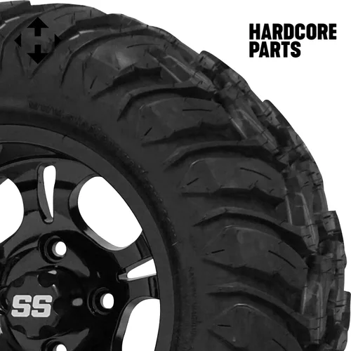 Vista 4 de Hardcore Parts Kit de elevación de suspensión de doble brazo en A de 6" de servicio pesado para carrito de golf Club Car DS (2004.5 en adelante)