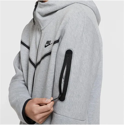 Vista 8 de Nike Sudadera deportiva Elemental GoldSail Tech Fleece con cremallera completa para hombre (CU4489 722)