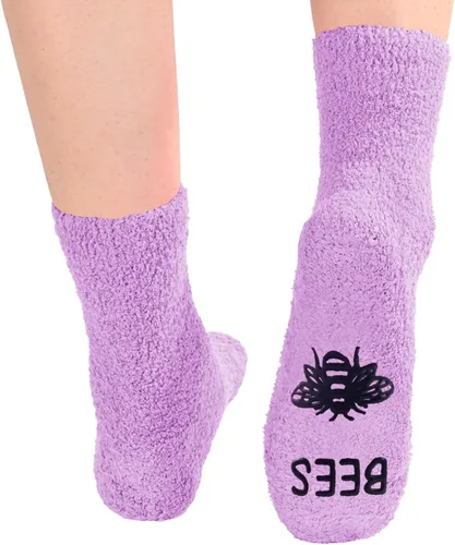 Vista 5 de HAPPYPOP Funny Turtle Gifts for Women Frog Gifts, Novelty Fuzzy Bee Socks Gifts for Women Girls
