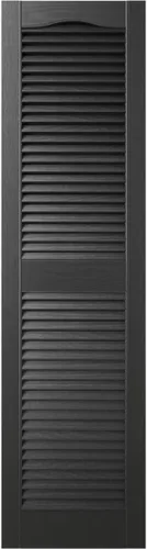 Vista 2 de Persianas de vinilo Ekena Millwork, LL1S12X02500BL 002 - Negro