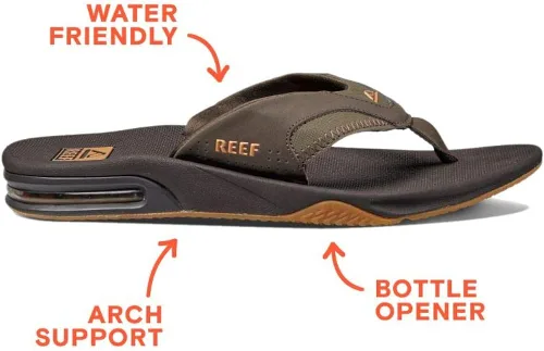 Vista 3 de Reef Men's Fanning Flip-Flop