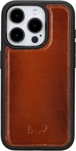 Vista 39 de BLACKBROOK York - Funda de piel de grano completo para iPhone 15 (6.1 pulgadas), color negro, iPhone 15