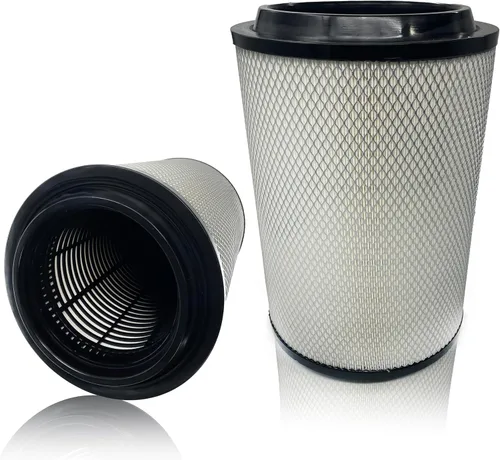 Vista 2 de TORQUE Filtro de Aire de Motor y 2 Filtros de Aire de Cabina con Carbón Activado para Camiones Semi Volvo VNL 2002+ Reemplaza 20435801 AF26405