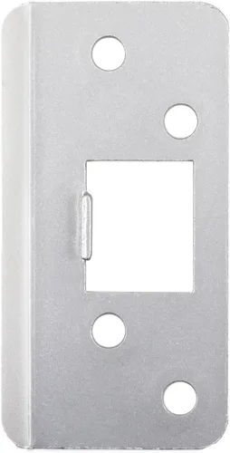 Vista 7 de Stone Harbor Hardware Jamb Saver Strike Plato, 1-7/8" x 3-5/8", 2-1/4" de centro a centro, latón antiguo