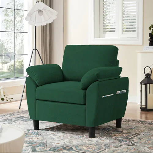 Vista 7 de Juego de sofá modular convertible, sofá en forma de L de 79 pulgadas con otomana, sofá biplaza, sillón, sofás pequeños de 6 plazas para espacios