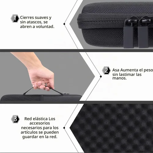Vista 5 de co2CREA Funda Rígida Compatible con Teclado Logitech MX Mecánico Mini Inalámbrico Iluminado (Solo Funda)