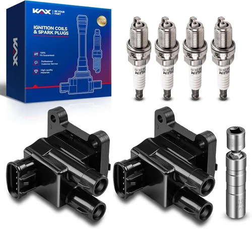 Vista 71 de Bobina de encendido KAX UF434 1 paquete Compatible con Impala, Equinox, G6, Malibu, Silverado 1500, Uplander, Torrent, Lucerne, Express 1500, Sierra