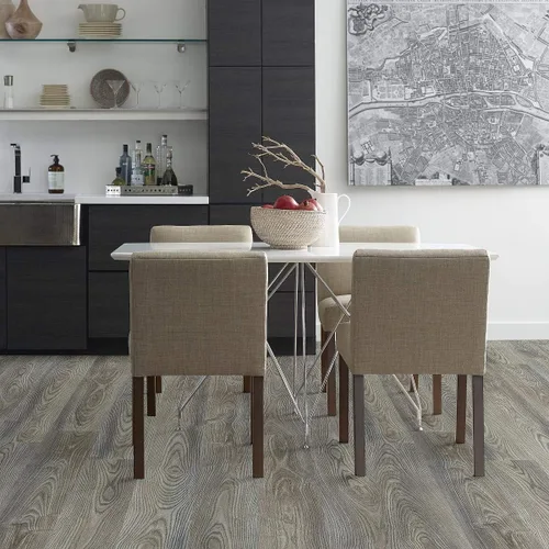 Vista 10 de Shaw Floors Floorté Pro Anvil Plus - Suelo de vinilo, castaño gris (27.73 sf/unidad)