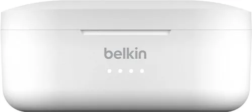 Vista 6 de Belkin SoundForm - Auriculares inalámbricos verdaderos, auriculares Bluetooth con micrófono, controles táctiles, IPX5 resistentes al sudor y a