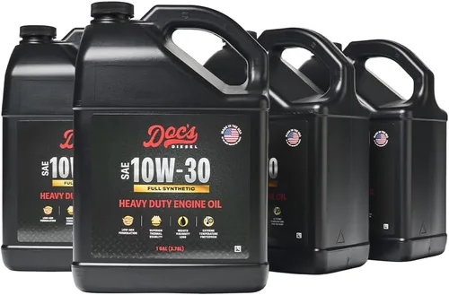 Vista 10 de Doc's Diesel 10W-30 - Aceite de motor diésel totalmente sintético de alta resistencia DOCS10W30 1 galón