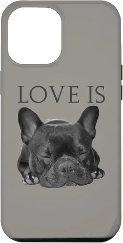 Vista 25 de Funda para iPhone 16 Bulldog Francés para teléfono Frenchie Mom Dad Dog Pet Love Case