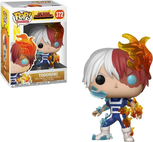 Vista 2 de POP Animation My Hero Academia Todoroki - Figura de vinilo exclusiva de Funko Pop Convention #372