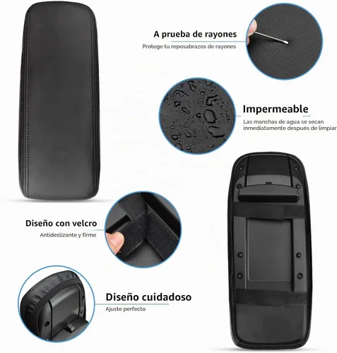 Vista 4 de INTGET Funda de consola central para Chevrolet/Chevy Trailblazer 2025 2026, accesorios 2021 2022 2023 2024 para reposabrazos de automóvil, protector