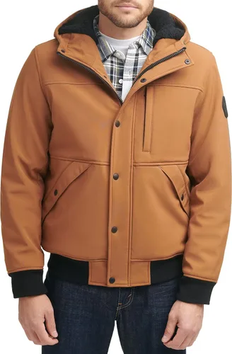 Vista 12 de Chaqueta para Hombre de Levi's, Bomber con Capucha y Forro de Sherpa Suave