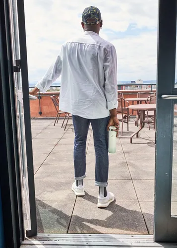 Vista 7 de Stanley AeroLight - Botella de tránsito, vaso aislado al vacío para café, té y bebidas con acero inoxidable ultraligero