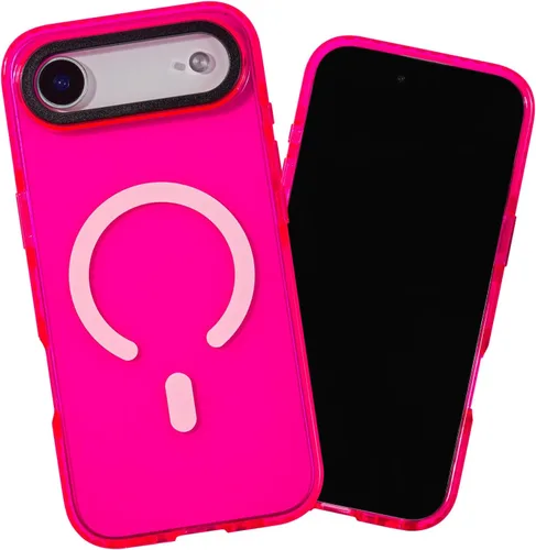 Vista 106 de SteepLab Funda de barrera para iPhone 13, protección de 360 grados que absorbe impactos con bisel elevado y colores llamativos (cielo azul brillante)