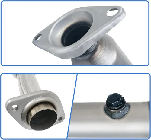 Vista 4 de Convertidor catalítico compatible con Nissan Versa 2012-2017, Nissan Versa Note 1.6L L4 2014-2017 de alto rendimiento (compatible con EPA)