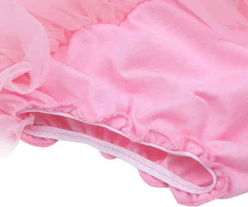 Vista 6 de JEATHA Traje de 2 piezas para sesión de fotos de baby shower, tul con volantes y lazo con diadema de flores