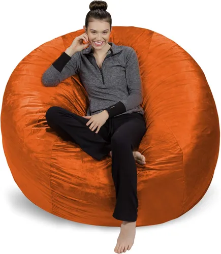 Vista 44 de [Usado] Sofa Sack Funda para Silla Puff Solo la Funda, para Adultos y Niños, Sin Relleno, Cómoda y Esponjosa, Funda de Repuesto para Silla Puff