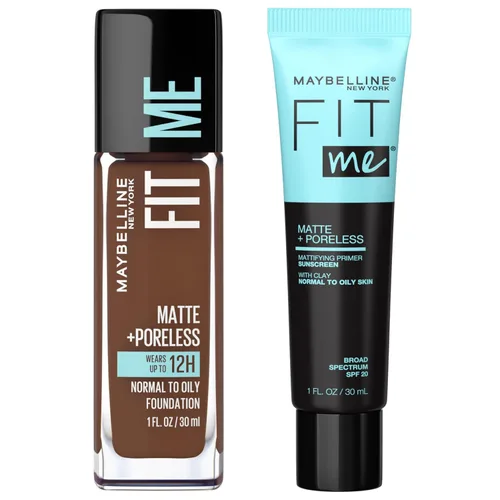 Vista 12 de Maybelline Fit Me Matte + Poreless Primer Facial Matificante de Maquillaje con Protector Solar, Amplio Espectro SPF 20, 16HR de Duración, Control