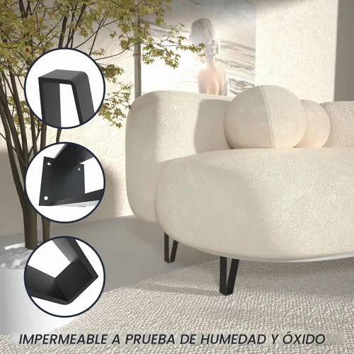 Vista 5 de Orgerphy Juego de 4 patas de banco negras de 4 pulgadas Patas de mesa resistentes en forma de triángulo, patas para muebles Metal negro