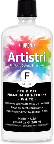 Vista 7 de Artistri® Serie F DTG y DTF Tinta - Negro - 8 oz