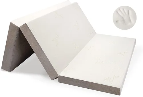 Vista 9 de Milliard Colchón plegable en tres partes con funda lavable (73 x 52 x 4 pulgadas)