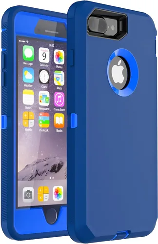 Vista 15 de Co-Goldguard Funda para iPhone 8 Plus Funda para iPhone 7 Plus con Protector de Pantalla [A Prueba de Golpes] [A Prueba de Caídas]