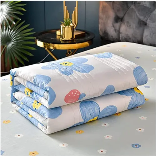 Vista 19 de ZTGL Edredón de verano fino, ligero, acolchado alternativo al plumón, manta de cama suave y ligera para todas las estaciones, lavable a máquina, A
