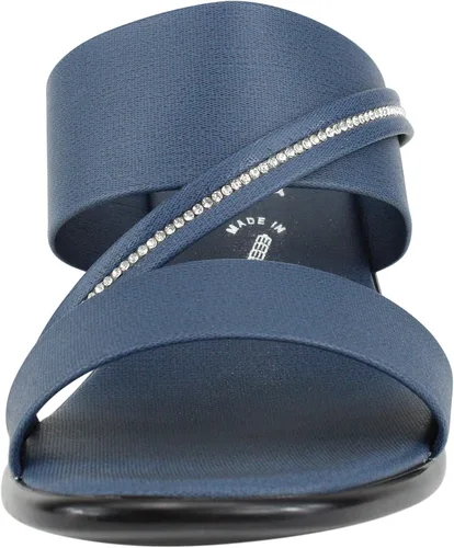 Vista 5 de ITALIAN Shoemakers Coletty - Sandalias cómodas de tacón bajo para mujer, puntera abierta, soporte para el arco