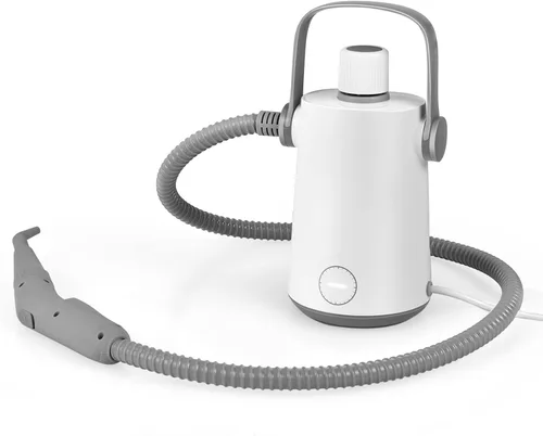 Vista 10 de LDAILY Limpiador a vapor de mano, vaporizador presurizado portátil de 1000 W, máquina de limpieza a vapor multiusos para cocina, ropa, piso