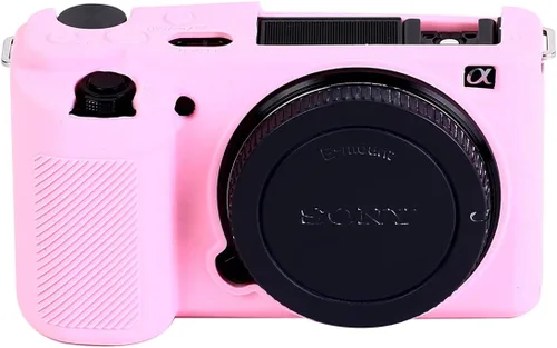 Vista 9 de Pocoukate Funda para cámara Sony ZV-E10 / ZV-E10L, estilo Vlog Alpha ZV-E10 ZV-E10L Cámara digital antiarañazos, ajuste delgado, funda suave