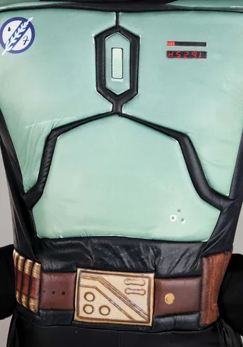 Vista 5 de Disfraz de Boba Fett para adultos, Negro