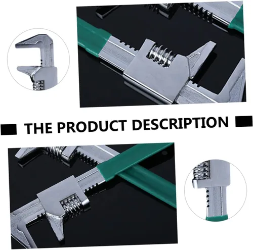 Vista 8 de DOITOOL Llave tipo F llave de ángulo recto Herramientas especiales Llave inglesa Herramientas de fontanería ajustable Llave F Llave angular Alicates