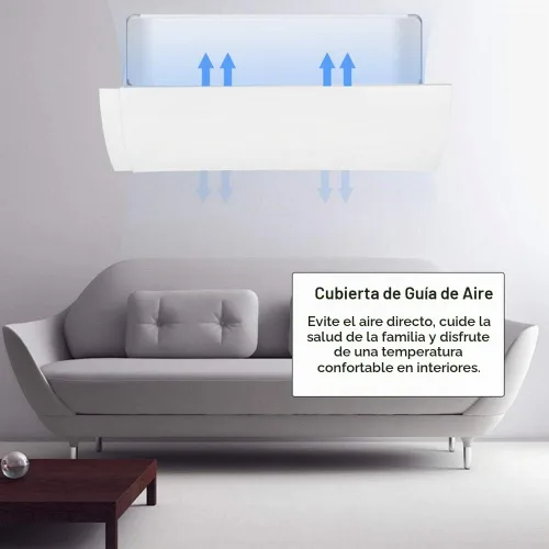 Vista 2 de Protector de viento de aire acondicionado, deflector de aire acondicionado