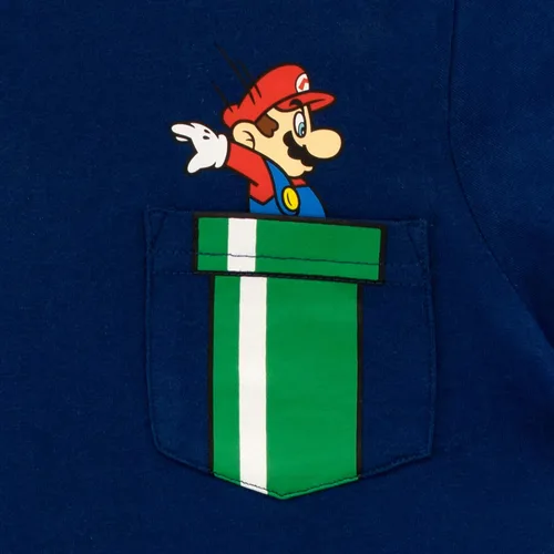 Vista 2 de SUPER MARIO Camiseta para niño