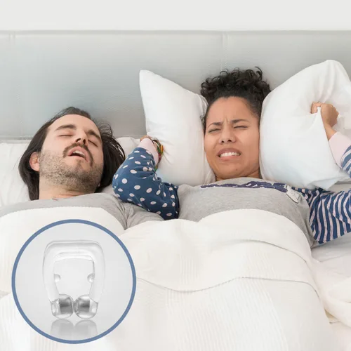 Vista 2 de Dilatador Nasal Magnético Antirronquidos InnovaGoods