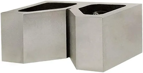 Vista 6 de DBM IMPORTACIONES 2 ''L x 3/4''W Par 2'' x 3/4'' x 1-1/4'' de hierro fundido V-Bloques V bloque tierra conjunto