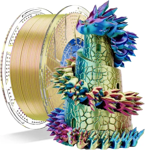 Vista 59 de Conjure PETG Rainbow - Filamento para impresora 3D, 2.2 libras Arco iris-2.2 lbs