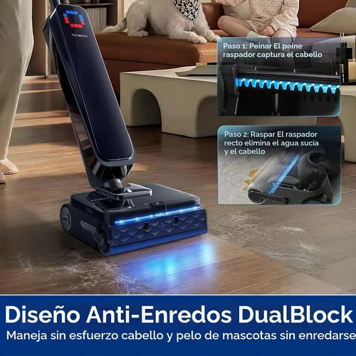 Vista 4 de Tineco Floor ONE Station S9 Scientist Pro Vacuum Mop with 5L Water Storage