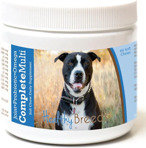 Vista 148 de Healthy Breeds Affenpinscher todo en uno multivitamínico suave masticable 60