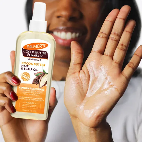Vista 8 de Palmer's Manteca de cacao y aceite de biotina para cabello y cuero