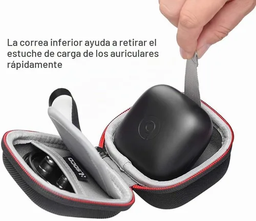 Vista 6 de RLSOCO Funda de transporte para auriculares inalámbricos Beats Powerbeats Pro (solo funda)