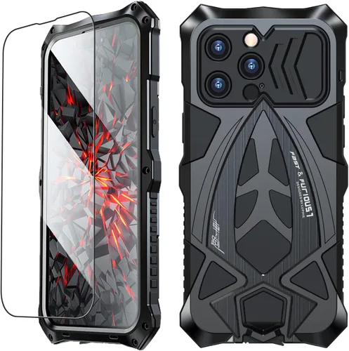 Vista 15 de Armor - Funda de teléfono para iPhone 14 de grado militar, probada en caídas 360°, cubierta de protección de cuerpo completo, resistente híbrido