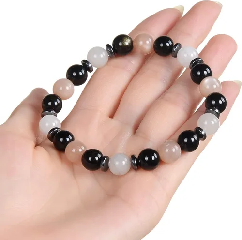 Vista 2 de Feng Shui Bracelet, Money attraction Bracelet, Good Luck Beaded Bracelet, Entrepreneur Business Relationship Bracelet, Happy Mood crystal bracelet