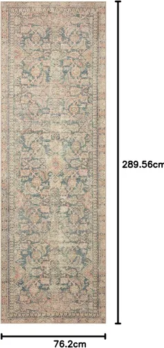 Vista 27 de Loloi Angela Rose Aubrey Collection AUB-02 - Alfombra decorativa de 2 pies 3 pulgadas x 3 pies 9 pulgadas, altura de pelo 0,19 pulgadas, diseño
